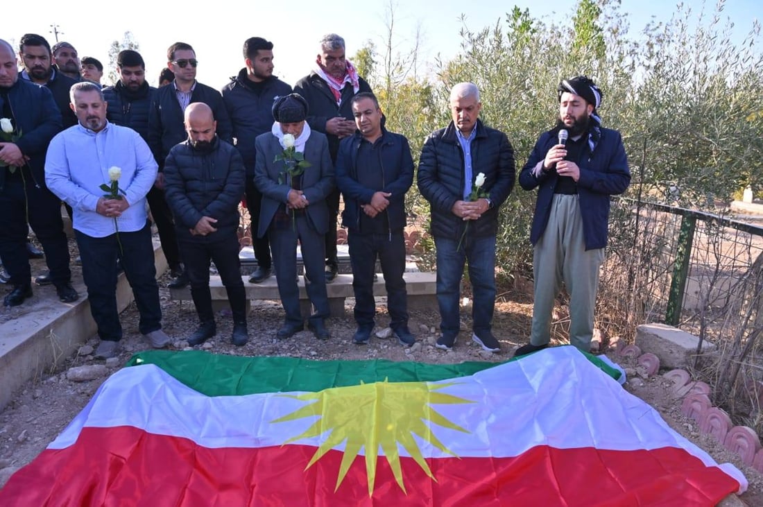 تەرمى هونەرمەند خەلیل وەندی بەخاكسپێردرا