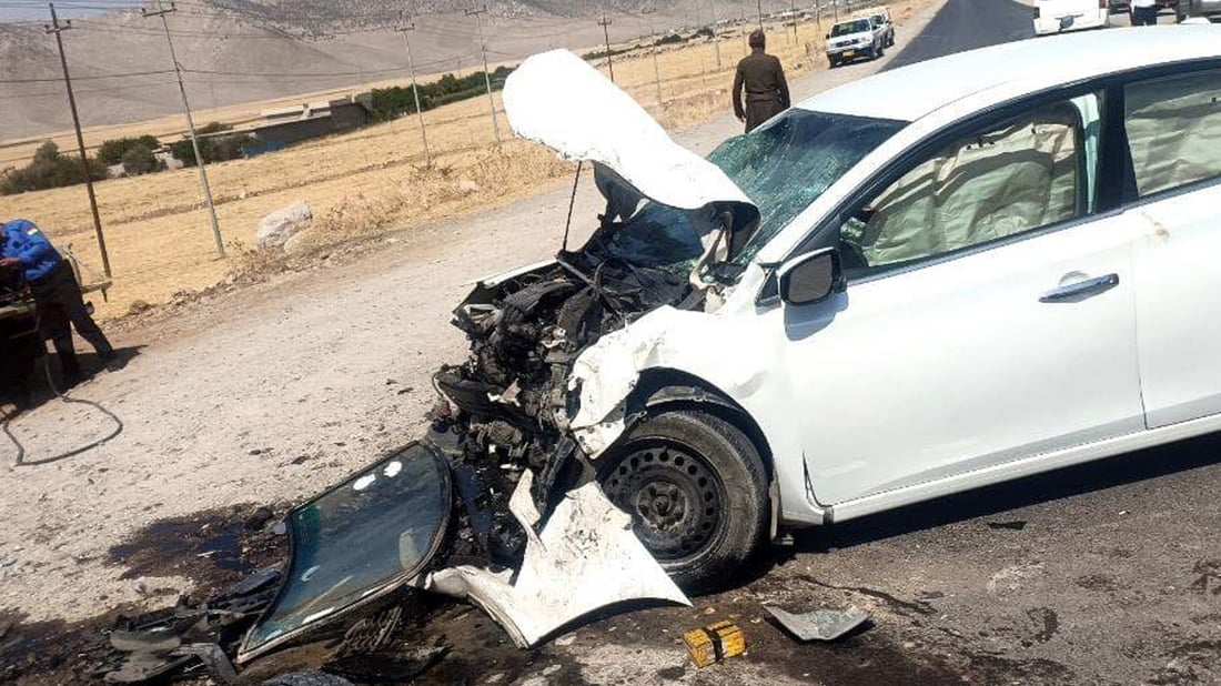 لە رووداوێکی هاتوچۆ دا نۆ کەس برینداربوون