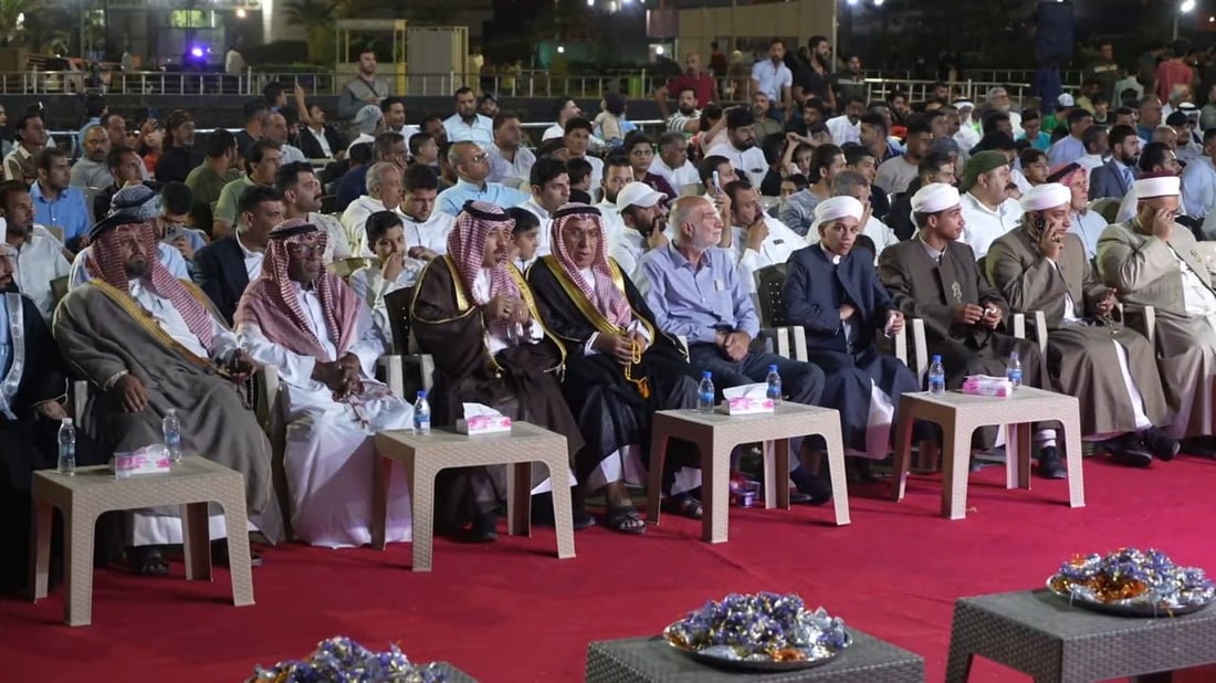 فيديو: استعراض صوفي كبير في البصرة.. دفوف “النور الأسمى” بمولد النبي