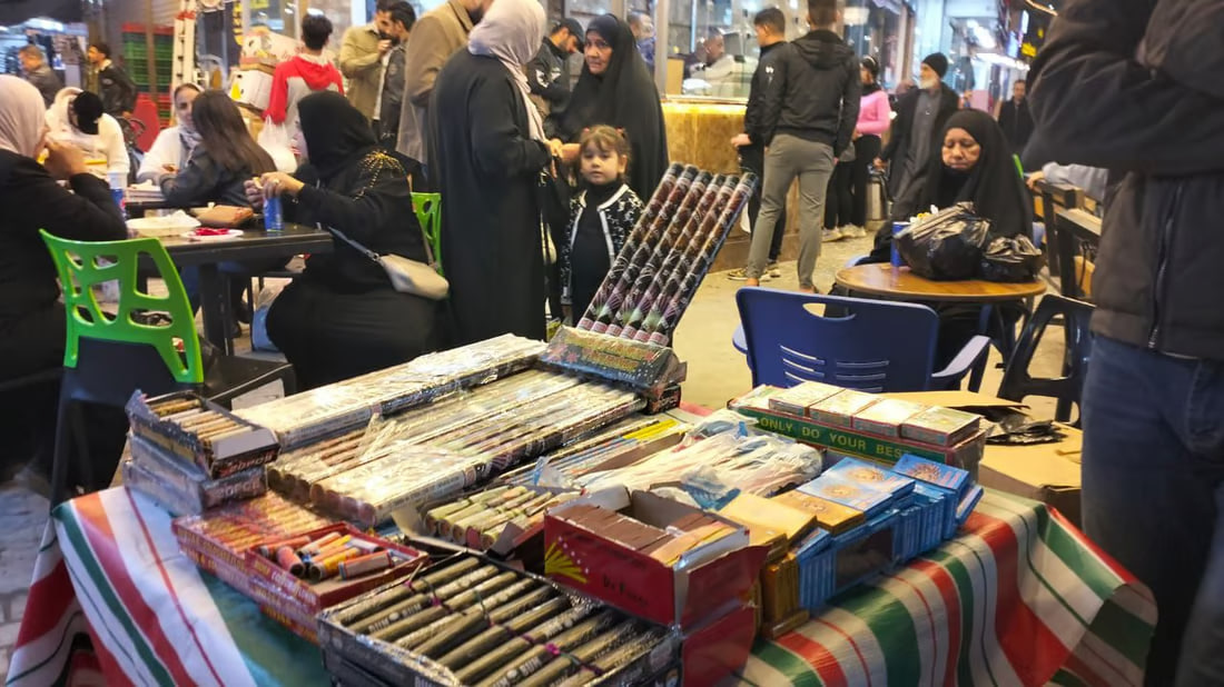 Photos: Fireworks sales spark debate in Baghdad
