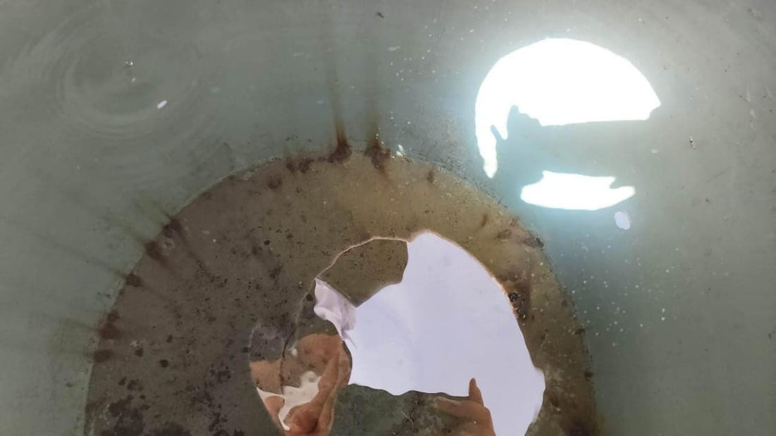 “زۆربه‌ى تانكى دوكانه‌كانى هه‌ڵه‌بجه‌ كۆن و ژه‌نگاوین”