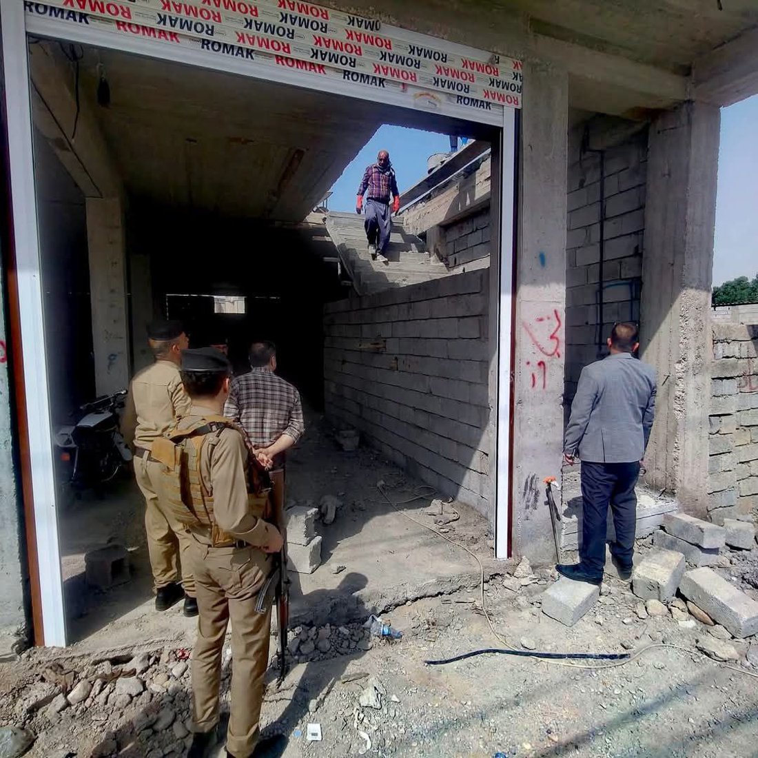 شارەوانی خورماتوو زیاتر لە 50 دوکان لە ناوەڕاستی قەزاکە دەڕوخێنێت