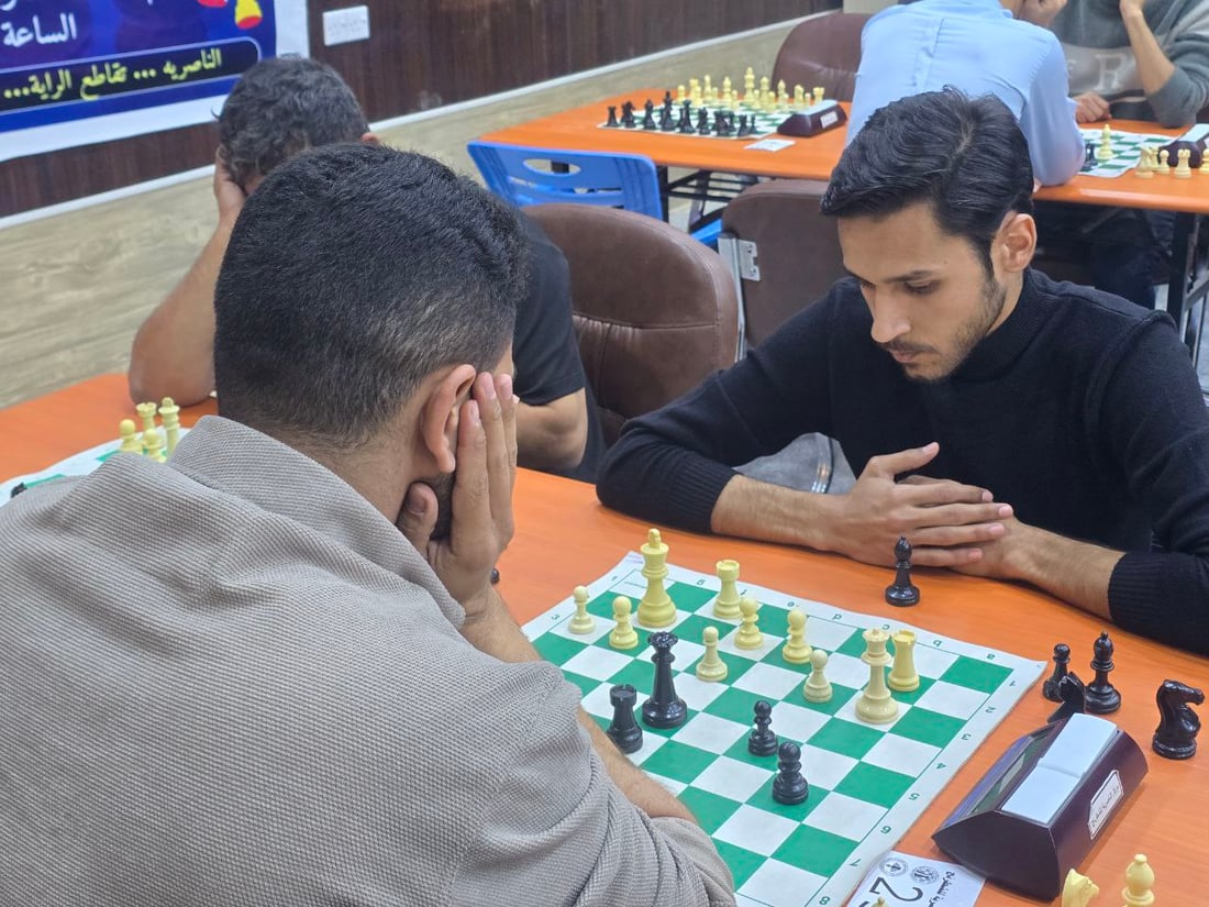 صور: ذي قار تحصد المراكز الثلاثة الأولى في بطولة الشطرنج الدولية