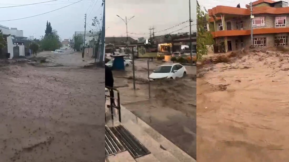 Flooding in Sulaymaniyah’s Chamchamal kills two