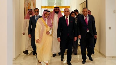 العراق يتعهد من الرياض: لن نسمح باستخدام أراضينا لاستهداف السعودية ودول الخليج