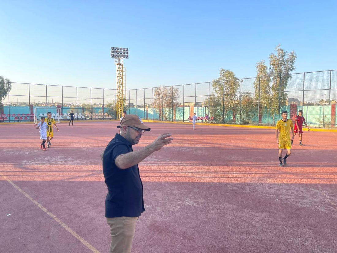 شبان هيت سيستمتعون ويتمرنون بأجهزة ومعدات حديثة قدمتها ألمانيا (صور)