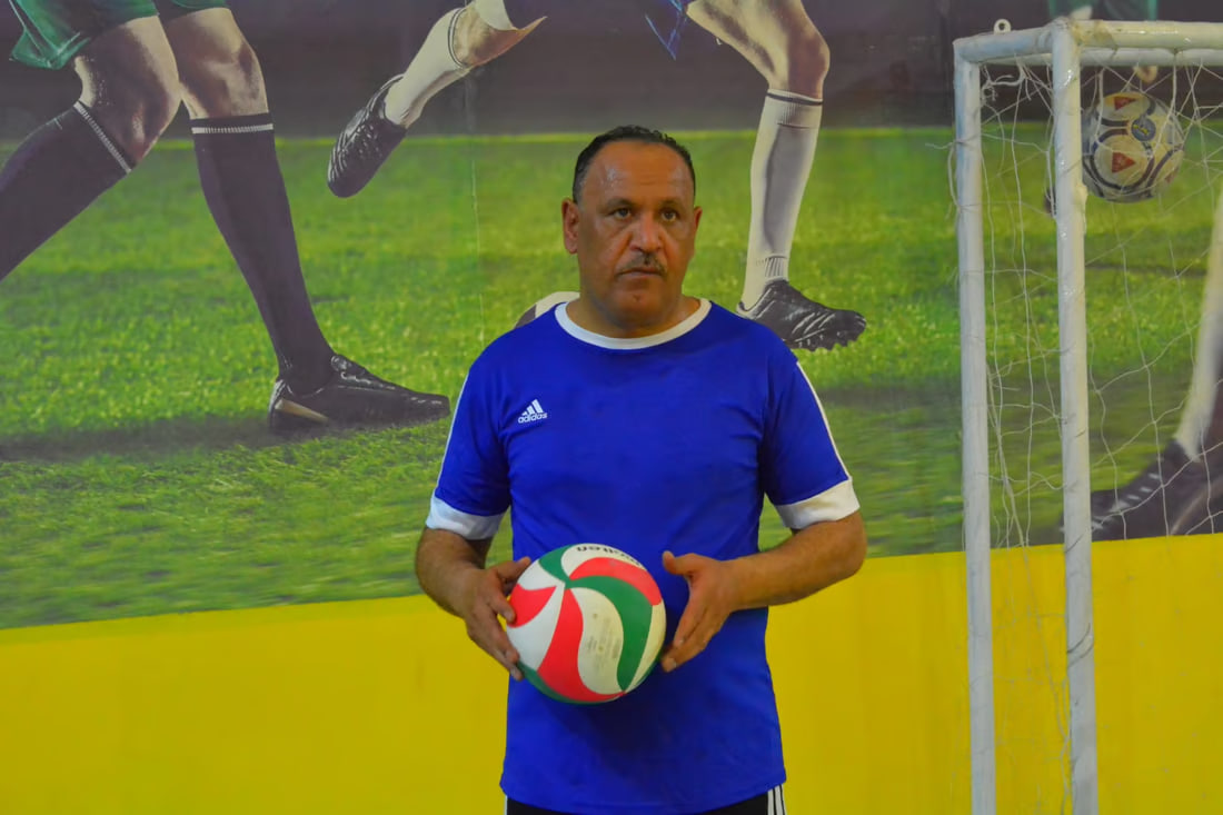 Ramadan volleyball tournament for teachers in Basra