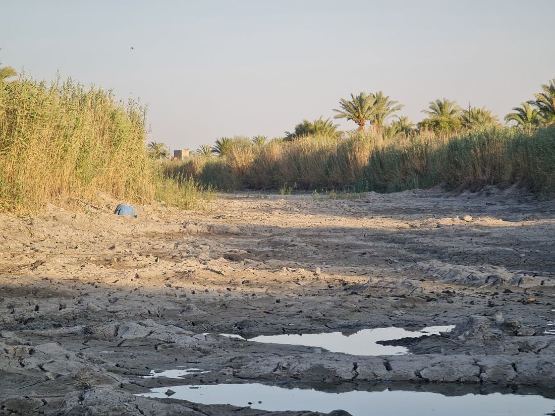 صور صادمة واستغاثة من 14 قرية في المثنى: لا ماء.. “المريبي” جف تماماً