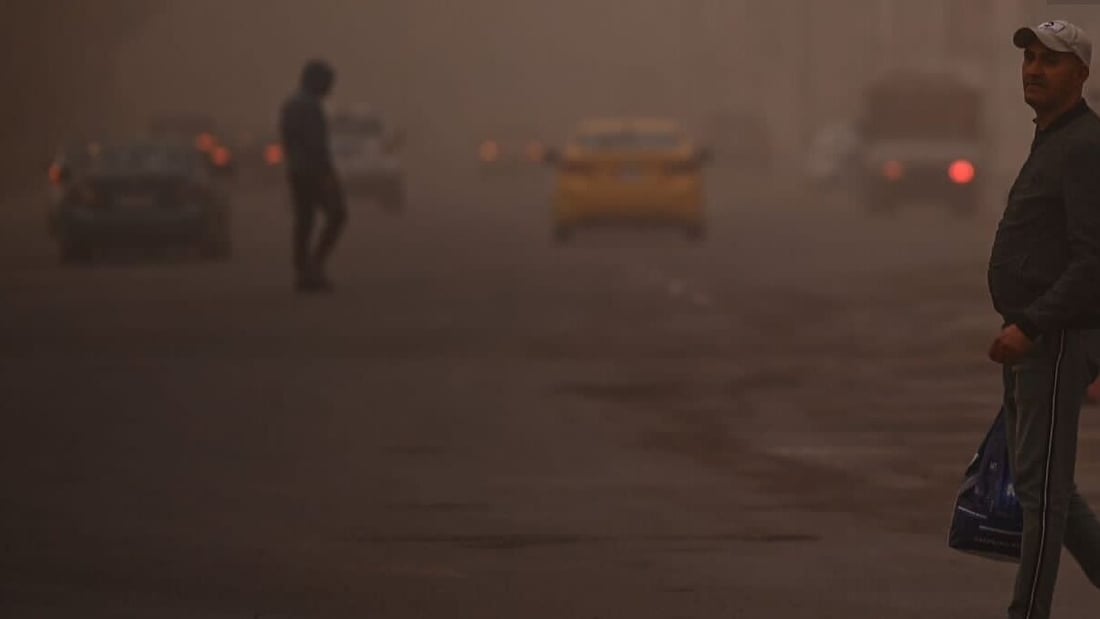 Dust storm warning issued as low-pressure system moves in