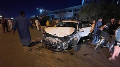 الرمادي قبل قليل: حادث تصادم بين “ريو” و”هيلوكس” يتسبب بإصابة 4 أشخاص