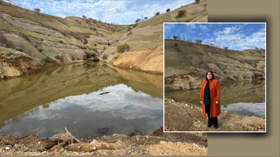 پۆندە ئاوێکی قەرەداغ مەترسی داڕووخانی لەسەرە