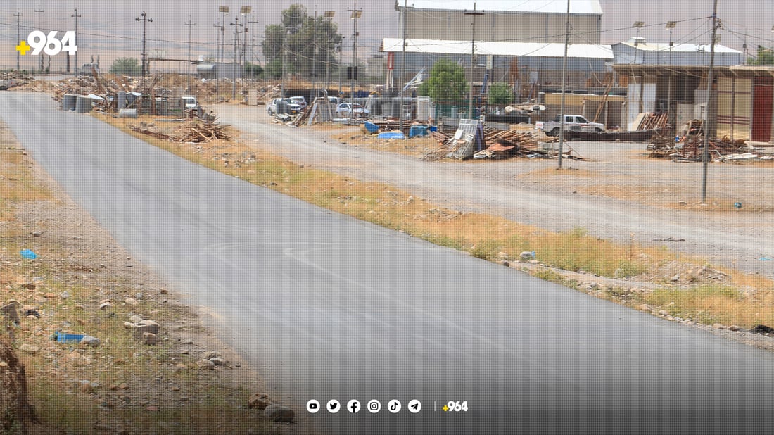 ساڵێکە کارکردن لە 60 مەترییەکەی چوارقوڕنە وەستاوە