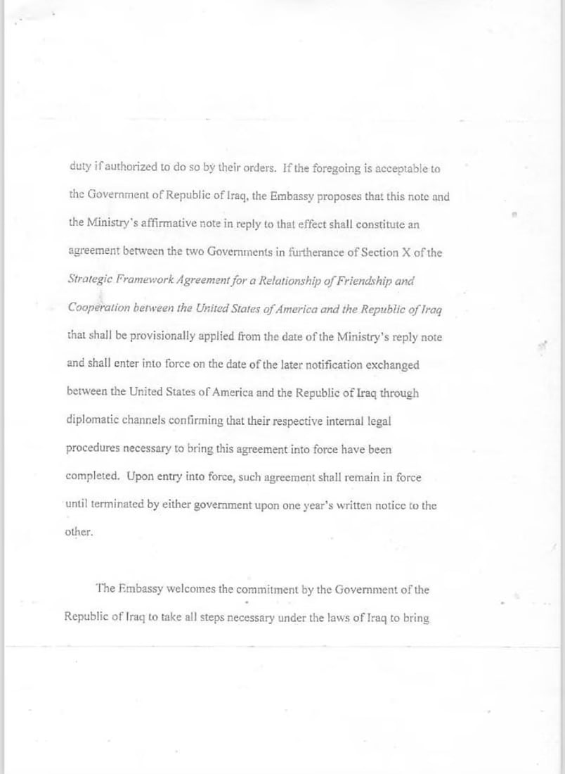 Victory Alliance refutes claims on U.S. Forces’ under Abadi