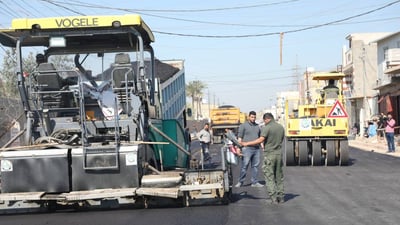 يربط “محمد القاسم” بطريق بغداد – كركوك.. استحداث شارع حيوي في الشعب (صور)