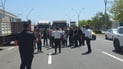 بەشێک لە شۆفێرانی بارهەڵگر لە کەرکوک ناڕەزاییان دەربڕی و گردبوونەوە