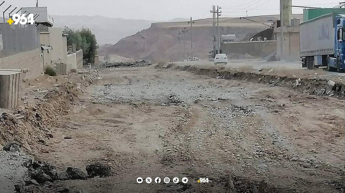 رێگای بەرهەڵگرەکانی دەربەندیخان نۆژەندەکرێتەوە