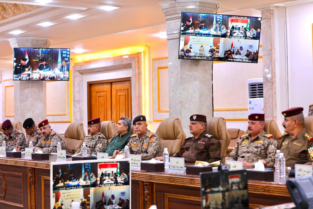 الشمري يقود اجتماعات خطة النجف لذكرى وفاة النبي ويوجه بتشديد الإجراءات الأمنية
