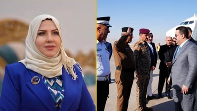 نائبة تطلب من السوداني الاغتسال بماء البصرة وتعترض على الزيارة