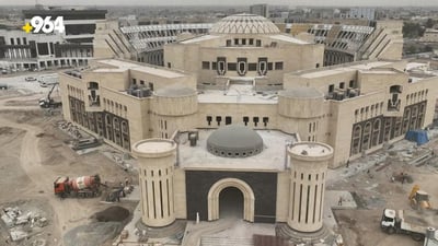 Newly reconstructed Nineveh governorate building nears 85-percent completion