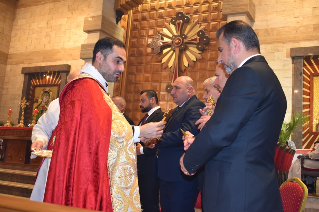 خميس الأسرار.. مشاهد من طقس غسل الأرجل بعد العشاء الأخير