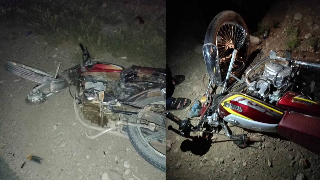 لە رووداوێکى هاتوچۆدا دوو ماتۆڕسوارى تاقانە گیانیان لەدەست دا