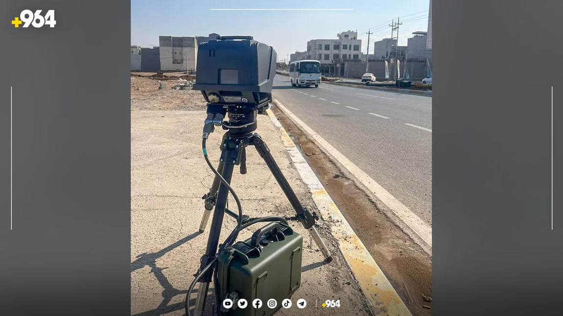 مرور زاخو: كاميرات متنقلة لرصد السرعة ستعمل حتى بعد منتصف الليل