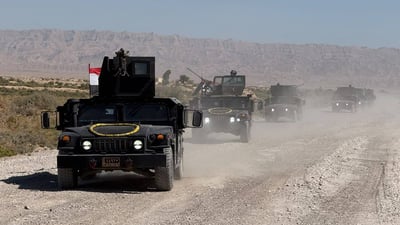 صور: مكافحة الإرهاب ينفذ حملة تفتيش واسعة في النجف والديوانية وواسط