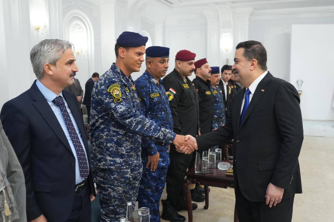 في ذكرى النصر.. السوداني يلتقي جرحى القوات الأمنية من جميع الصنوف (صور)