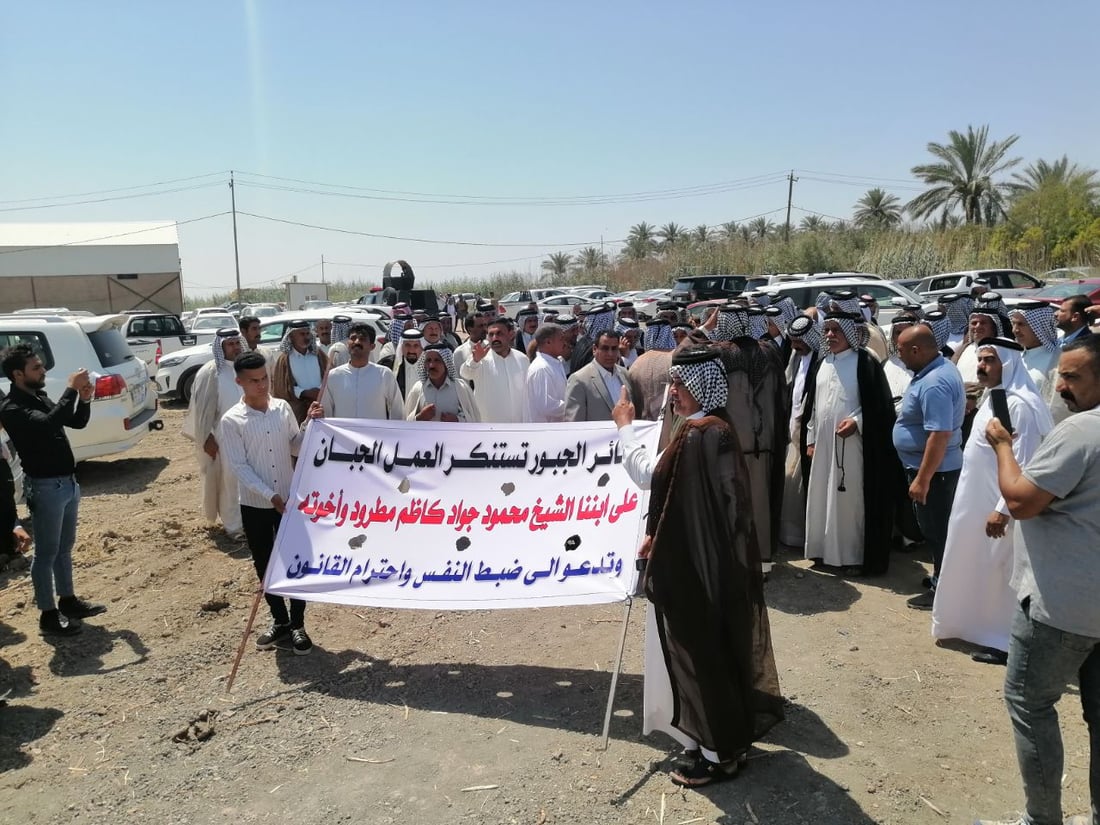 “جبور” المسيب يطلبون قصاصاً قانونياً من “المسعود”.. لا نريد “نزاعاً أهلياً”