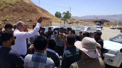 عەلوەی تەق تەق داخرا و رێگای هاتوچۆش پەکی کەوت