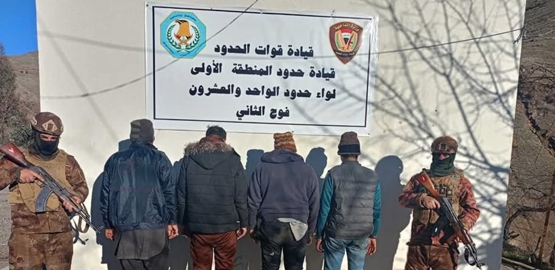 Iraqi border forces arrest 10 foreign nationals in alleged illegal crossing