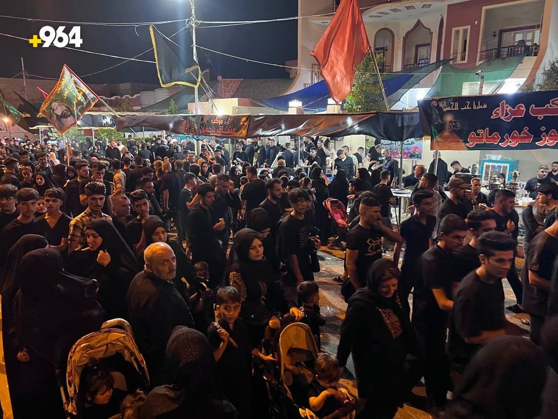 “نرفض تمكين المرأة”.. حافلات زوار كردستان تدخل داقوق رافعة 4 شعارات (فيديو)