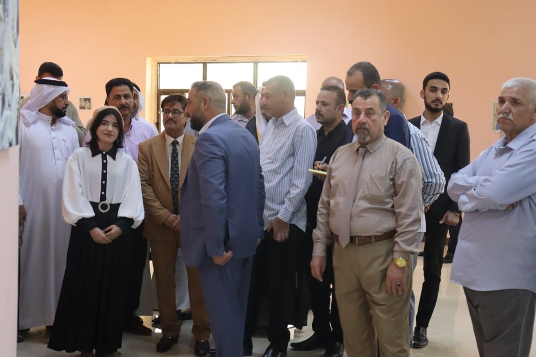 ناريمان العبيدي من حديثة.. عمرها 18 عاماً لكن الجميع وقف يتأمل أعمالها (صور)