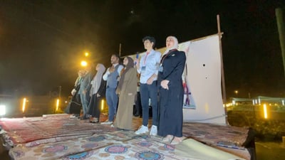 مسرحية ومكياج سينمائي.. فعالية في منتزه الكوفة تدعم “الحقوق الطبيعية” للنساء (فيديو)