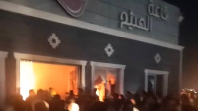فيديو: حادث مفجع في نينوى.. النيران التهمت قاعة للأعراس ومصرع وإصابة العشرات