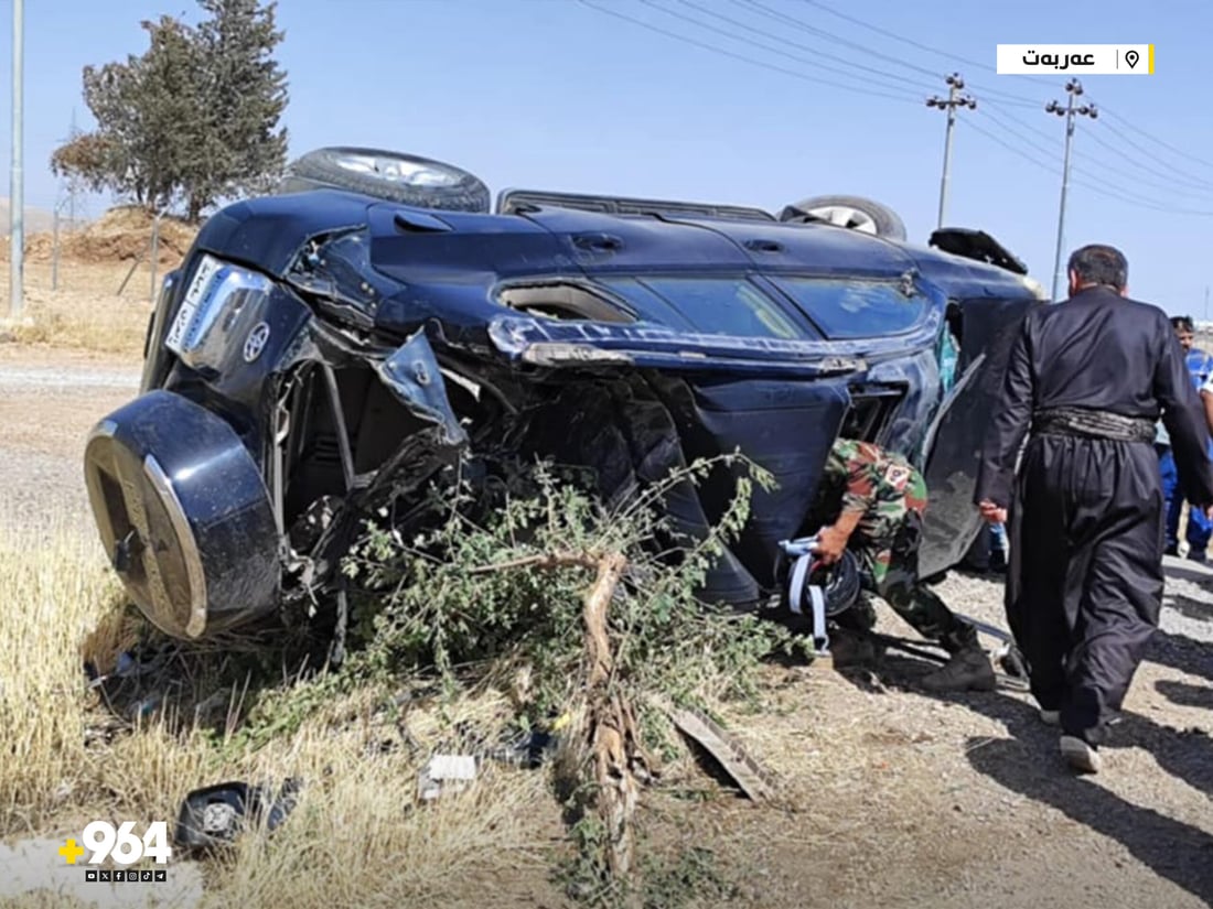 پرادۆیەک خۆی کێشا بە هۆندایەک و شۆفێری هۆنداکە گیانی لەدەست دا؛ دوو کەسیش بریندارن