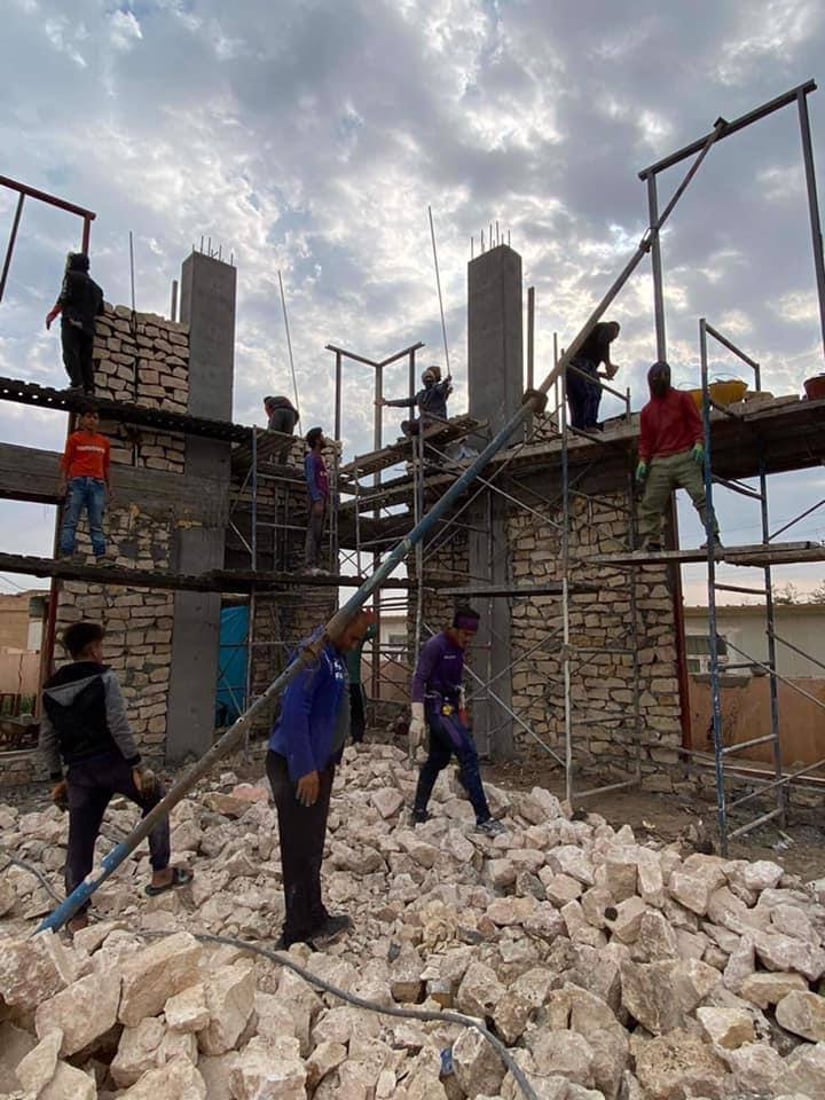 صور: الأنبار تعيد افتتاح جامع الإمام علي بتبرعات أهالي آلبوبالي