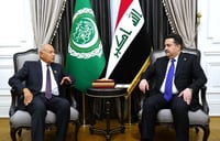 السوداني يبلغ رئيس الجامعة العربية بضرورة حماية المقد�...