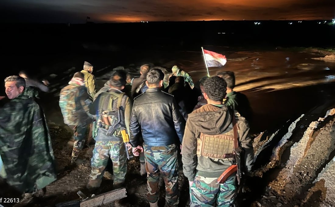 لە پردێ 10 پێشمەرگە بە بەلەم رزگارکران