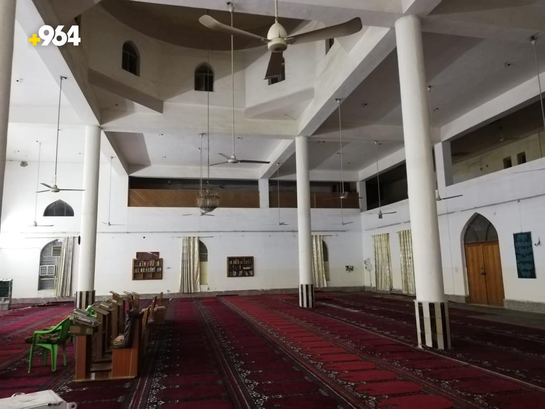 على اسم السلطان العثماني الشهير.. جولة مصورة داخل جامع محمد الفاتح شرق بغداد