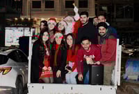 Santa's tour brings joy and gifts to children