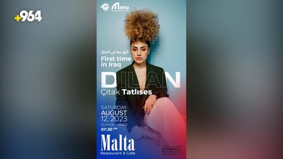 Turkish singer Dilan Çıtak Tatlis prepares for her first concert in Iraq