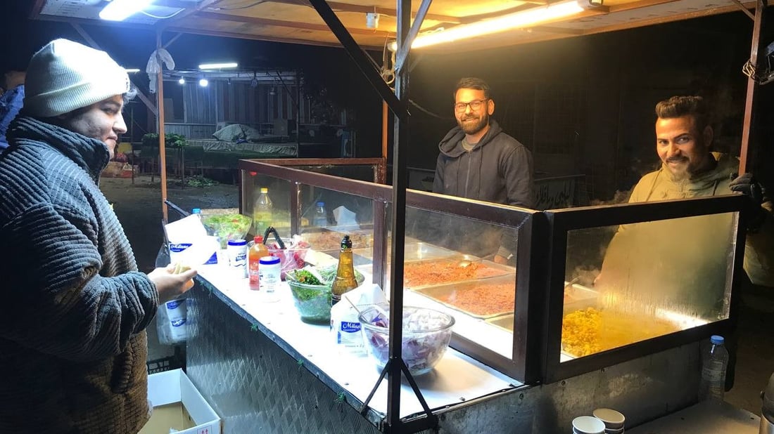 صور: عربات الطعام من السليمانية إلى فلكة الحاوي في الكوت وبنكهة كردية