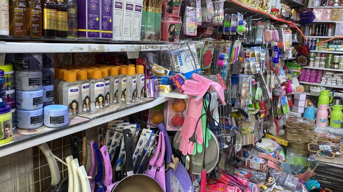 صور: محال “حاجة بألف” تتضاعف في ذي قار.. 5 في شارع النيل وحده