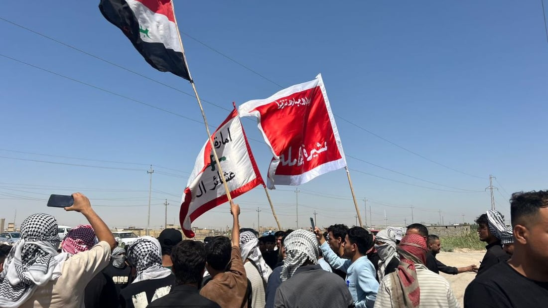 صور: تظاهرات في سوق الشيوخ للمطالبة بالخدمات.. الأمراض انتشرت