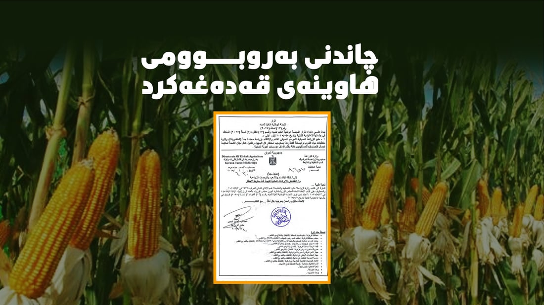 کەرکوک چاندنى به‌روبومى هاوینه‌ى به‌ هه‌موو شێوه‌یه‌ك قه‌ده‌غه كرد