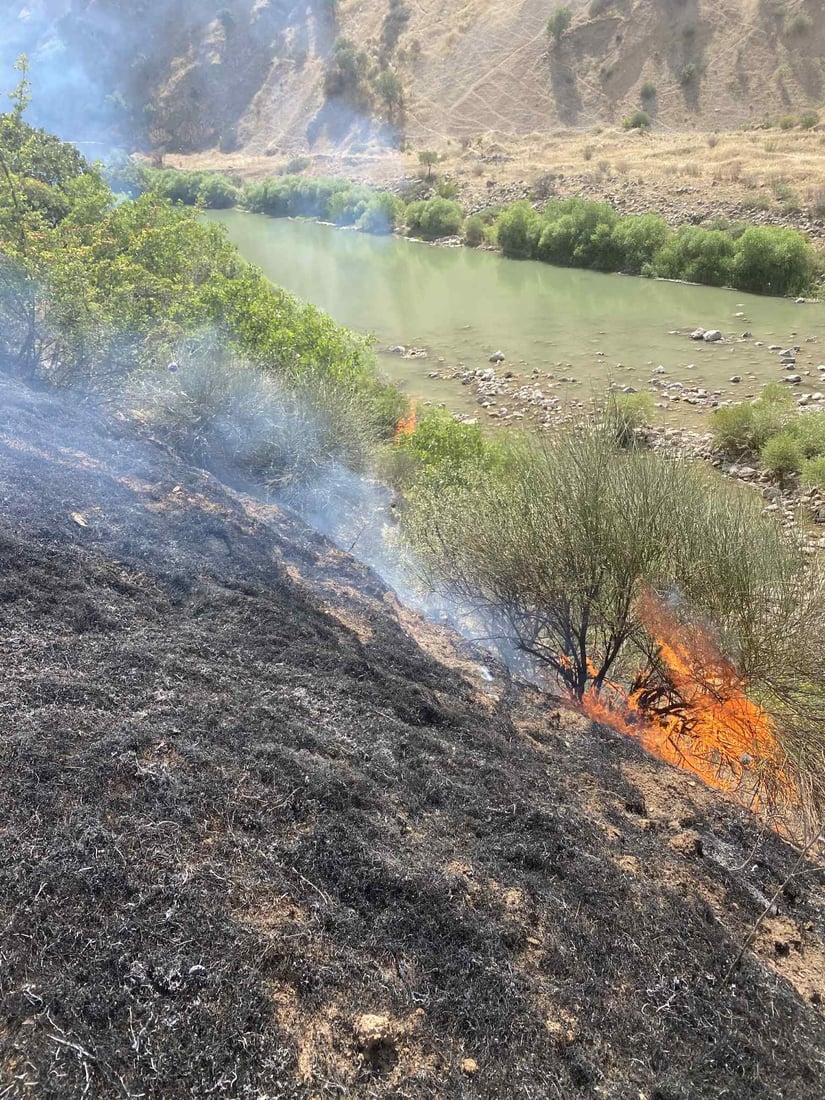 تۆمەتبارانی ئاگرەکەی ماوەت دەستگیر کران