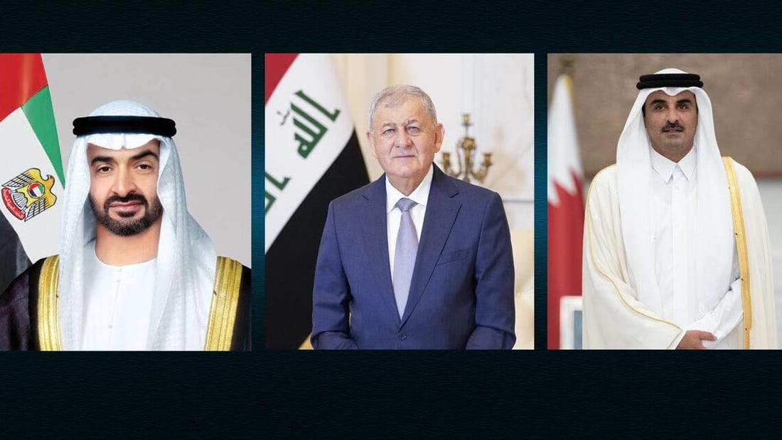 رئيس الجمهورية يتصل بقطر والإمارات ويدعو للتهدئة ومنع اتساع الصراع