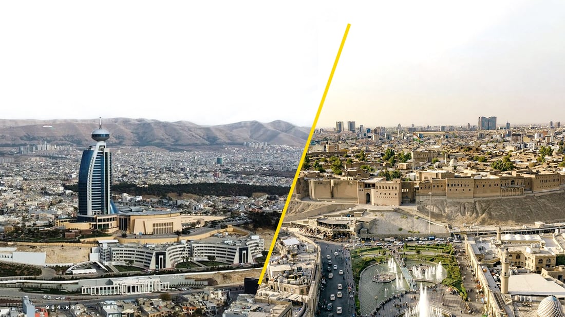 دوو رۆژ پلەی گەرمی سلێمانی لە هەولێر بەرزتر بووە