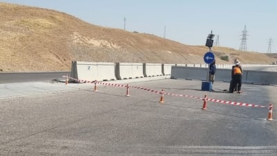 بەشێکى رێگەى کەلار بۆ سلێمانى دادەخرێت